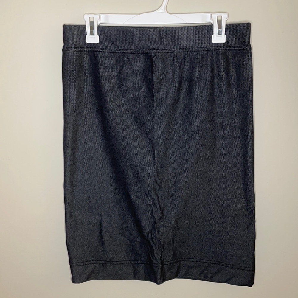 KiKi Riki | “Jean” Look Pencil Skirt with Stretch